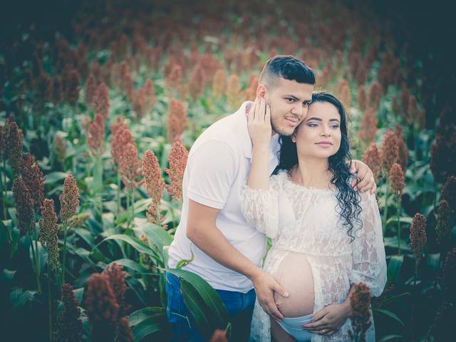 Ensaio Gestante de Cristal e Marcos - Gestante