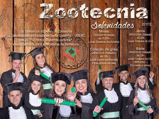 Formatura de Zootecnia - Ensaio - Formatura