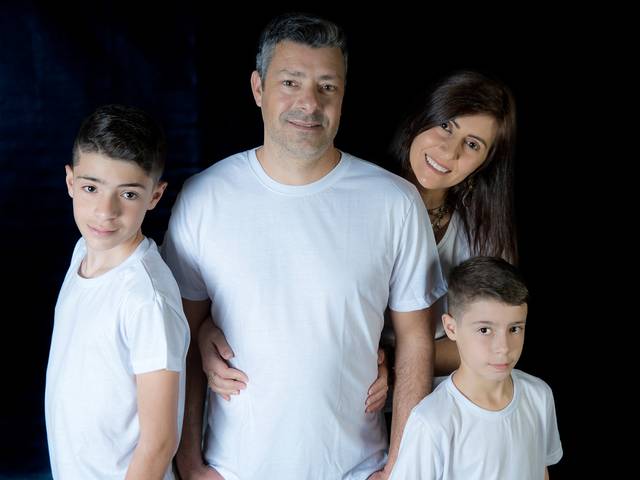 Ensaio Família de Izaura, Jorge, Henrique e Gustavo - Ensaio dia dos Pais