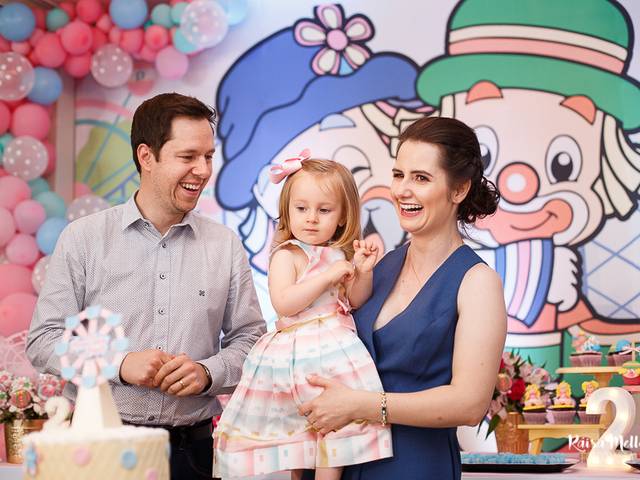 Aniversário de Aniversário Ana clara 2 anos