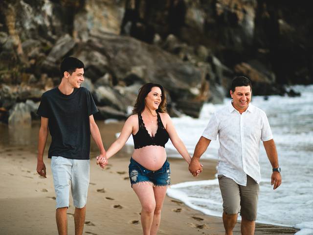 Gestantes Externo de Ensaio Gestante | Fernanda & Leandro à Espera do Davi