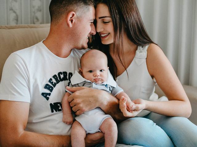 Famílias de ENSAIO FAMÍLIA | Á CHEGADA DO PEDRO