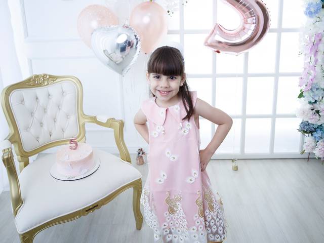  Infantil de Ensaio de 5 anos da Manu