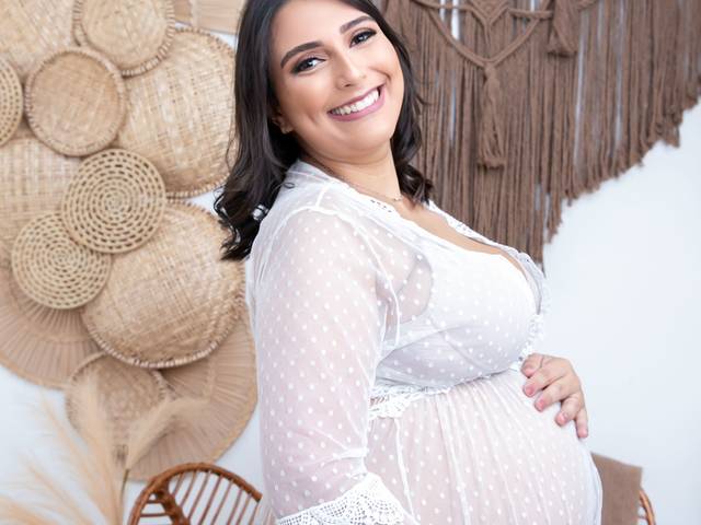 Gestante de Ensaio Gestante Ana