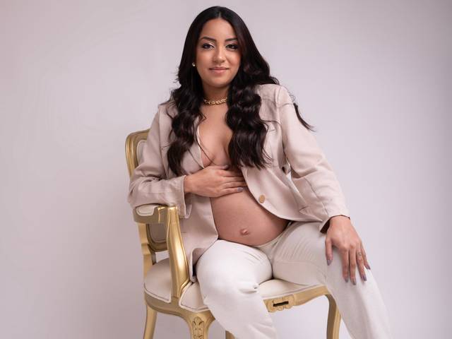 Gestante de Ensaio Gestante Mayara 