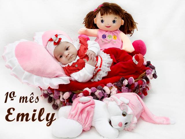 Acompanhamentos de Emilly Vitória 1 Mês