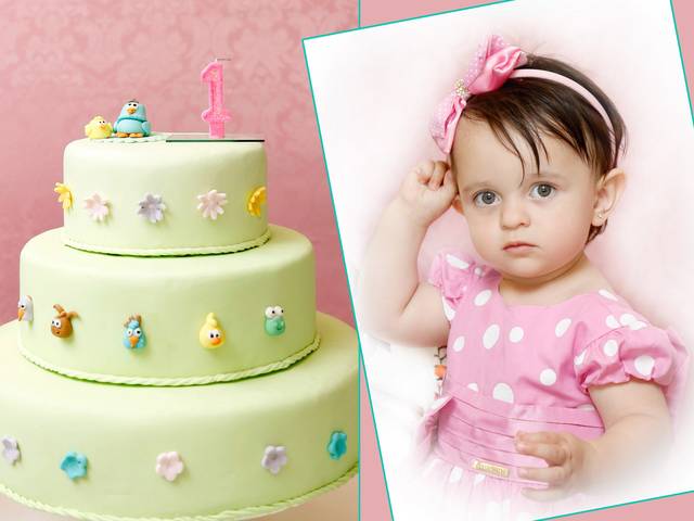 1 Aninho de Primeiro Aninho Valentina