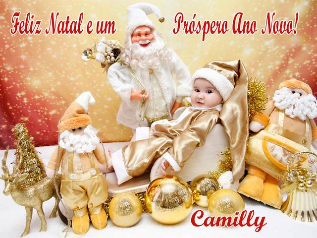Fotos de Natal de Camilly