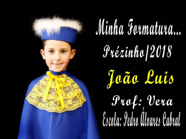 Formatura de João Luis