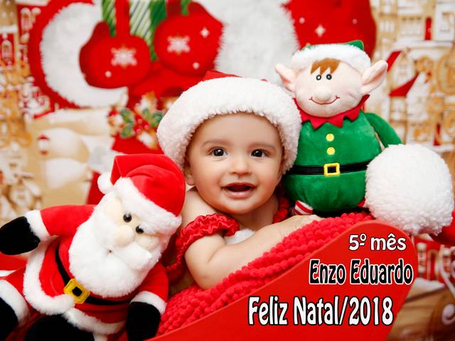 Fotos de Natal de Enzo Eduardo
