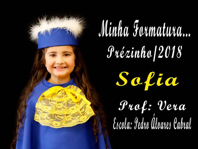 Formatura de Sofia