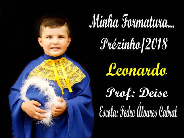 Formatura de Leonardo