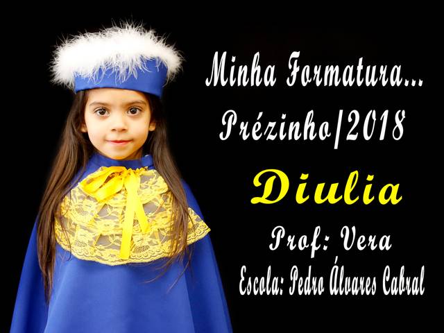 Formatura de Formatura da Diulia