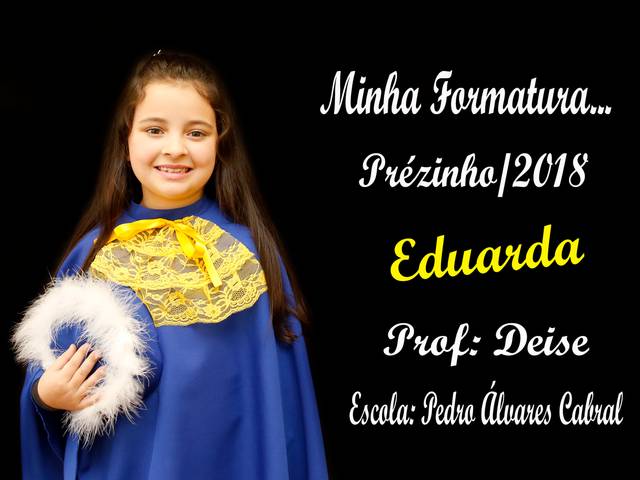 Formatura de Formatura da Eduarda