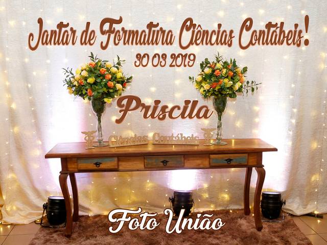 Jantar de Formatura de Formatura da Priscila