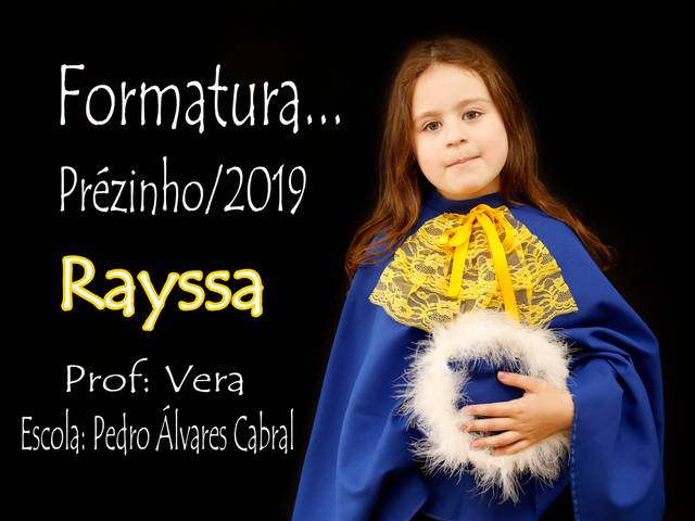 Formatura de Formatura da Rayssa