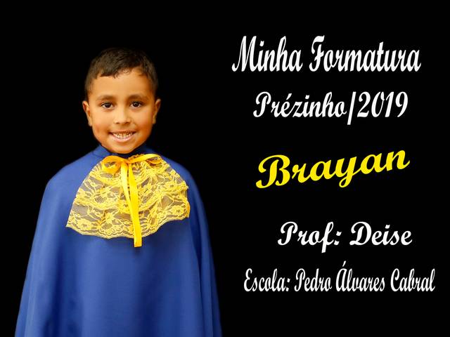 Formatura de Formatura do Brayan