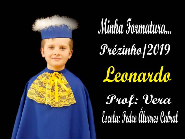 Formatura de Formatura do Leonardo