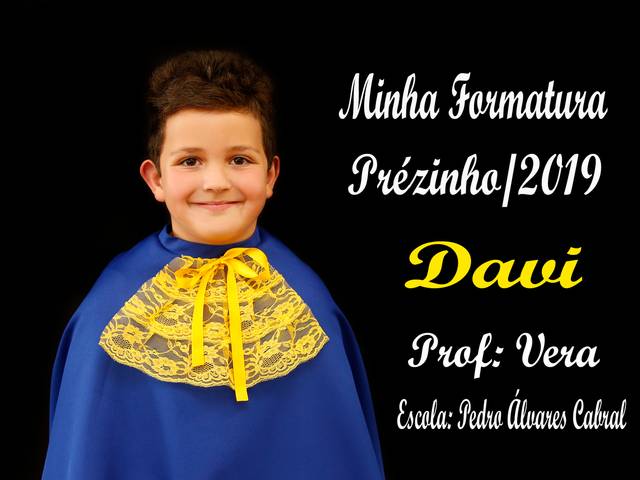 Formatura de Formatura do Davi