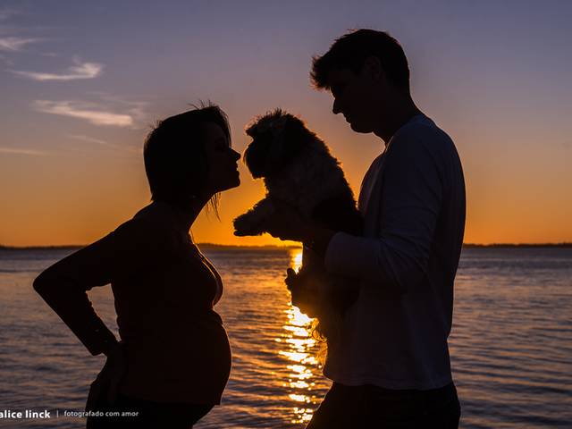 Gestante de Ana + Lucas (e Brigitte) = Noah