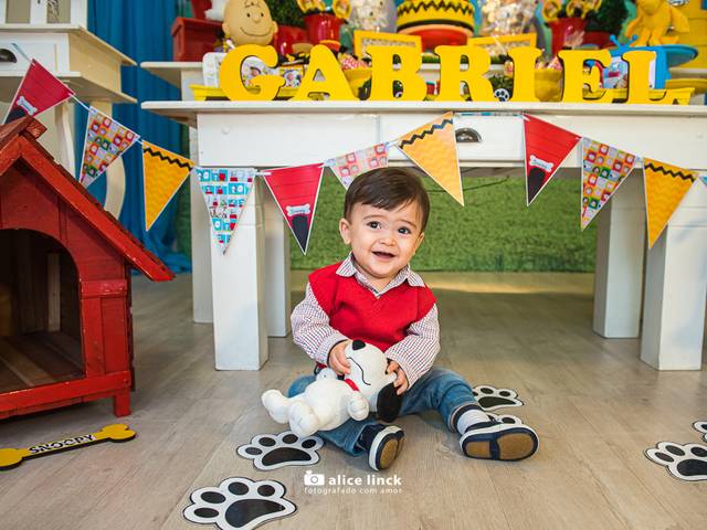 Aniversário Infantil de Gabriel 1 Ano