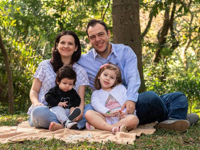 Ensaio de Família de 6 meses do Luca