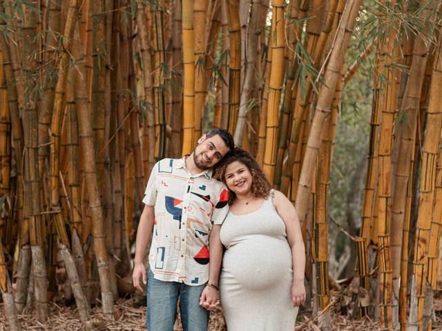 Ensaio Gestante de À espera do Arthur