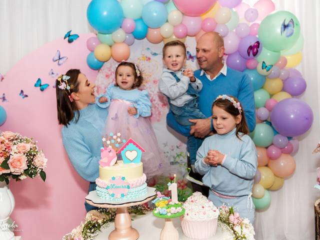 Aniversário de Aniversário Laura