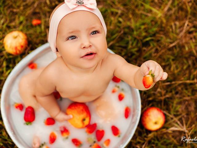 Infantil / Família de Dominic - Ensaio com Frutinhas 