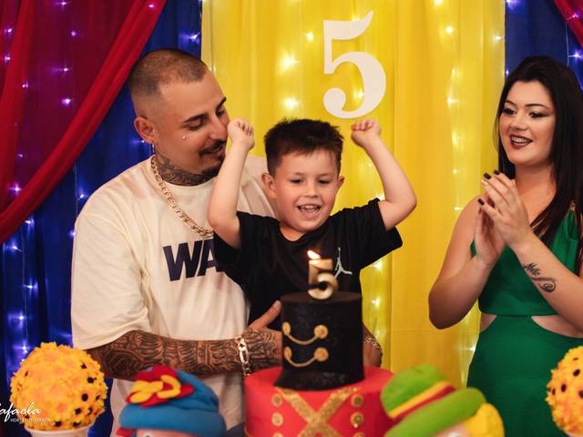 Aniversário de Aniversário Nicolas 