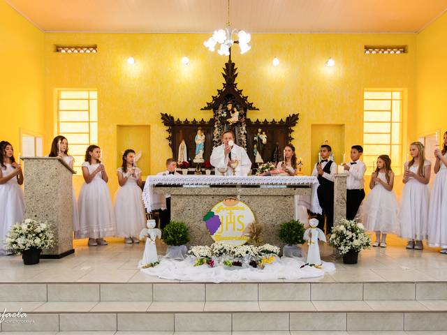 Eventos de Primeira Eucaristia - Capela Santo Antônio