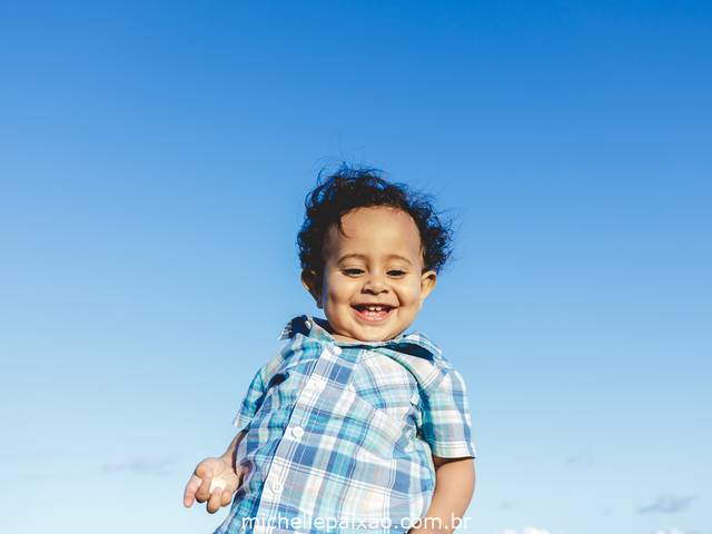 Ensaio infantil de Memórias para o Lucas