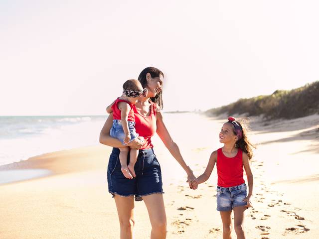 Ensaio Família de Tathyane, Thayla e Thayná