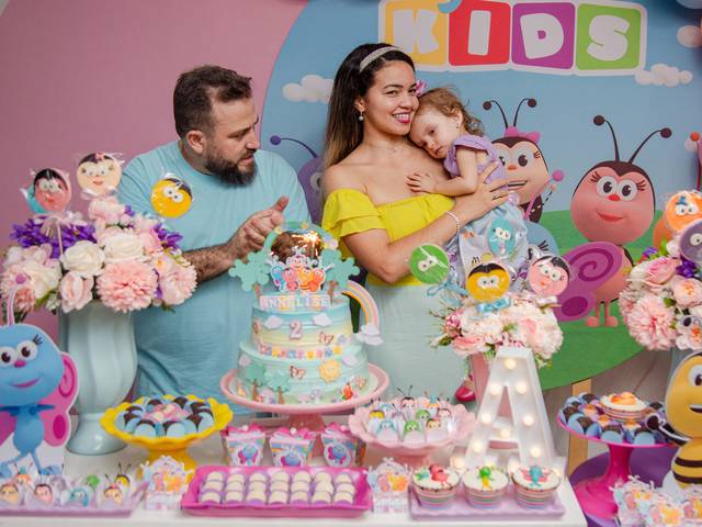 Aniversário Infantil de Annelise - 2 aninhos