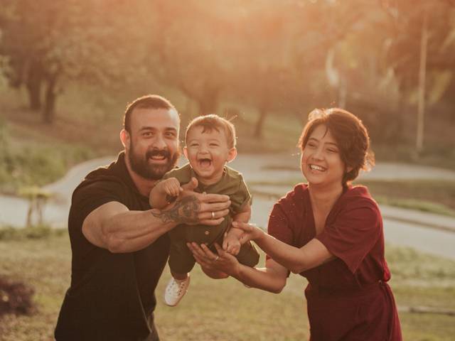 Família de Heitor - 1 Ano