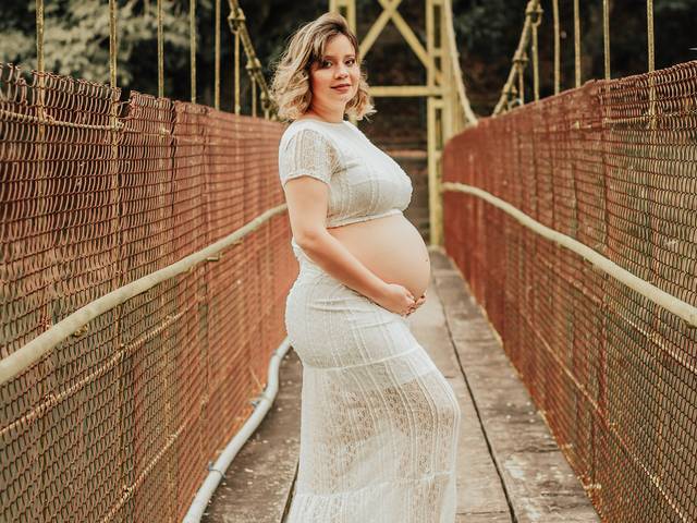 Gestante de À Espera de Maria