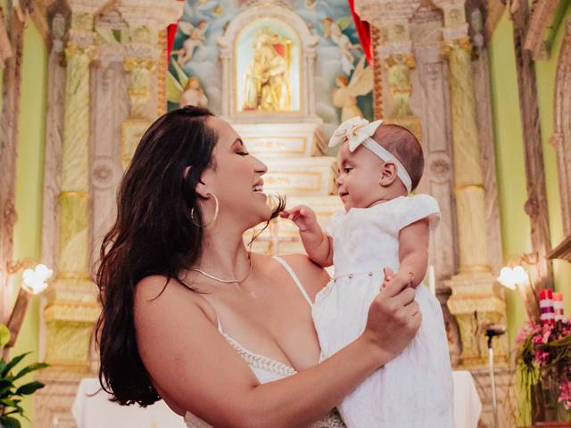 Batismo de Cecília - Batismo