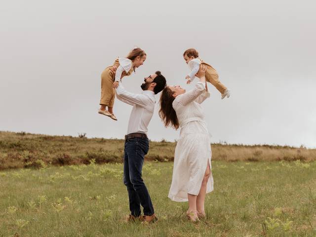 Família  de Sessão fotográfica em família