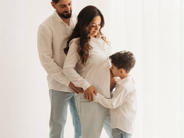 Grávidas de Sessão de grávida - Estúdio