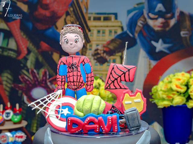Aniversário de Aniversário de 5 anos do Davi
