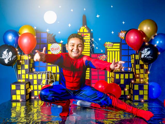 Aniversário de DAVI - O Menino Aranha