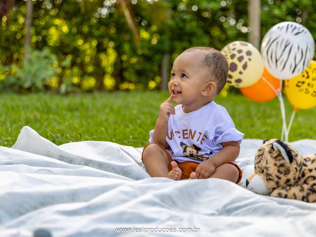 Aniversário de Smash The Cake do Vicente