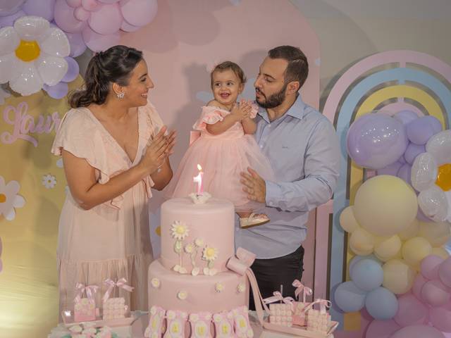 Aniversário de Aniversário Laura - 1 aninho