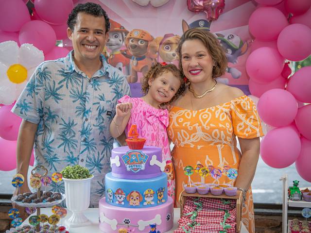 Aniversário de Aniversário Clara - 4 anos