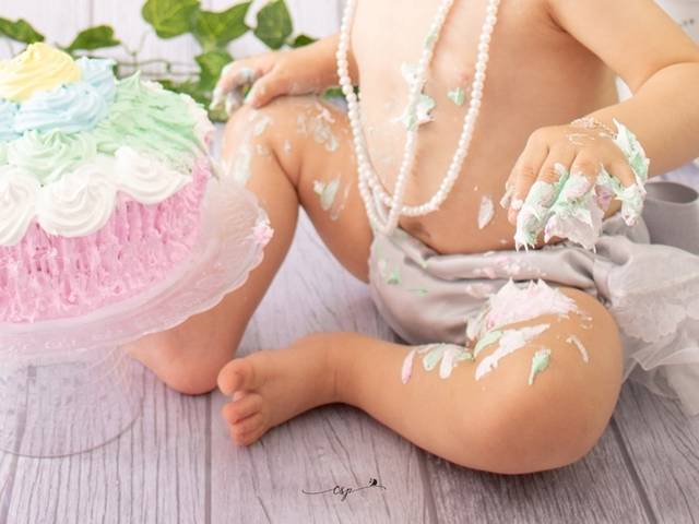 Smash the Cake de Betina - 1 aninho