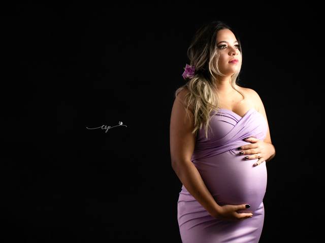 Gestante de Thais à espera da Rafaella