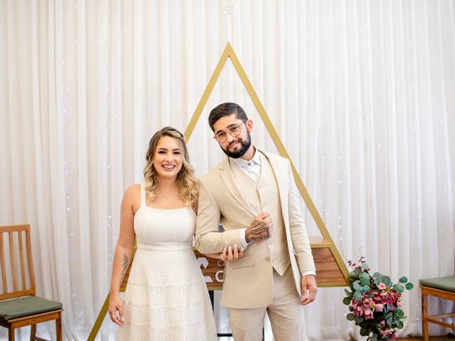 Casamentos Civil de Stephanne e Helber