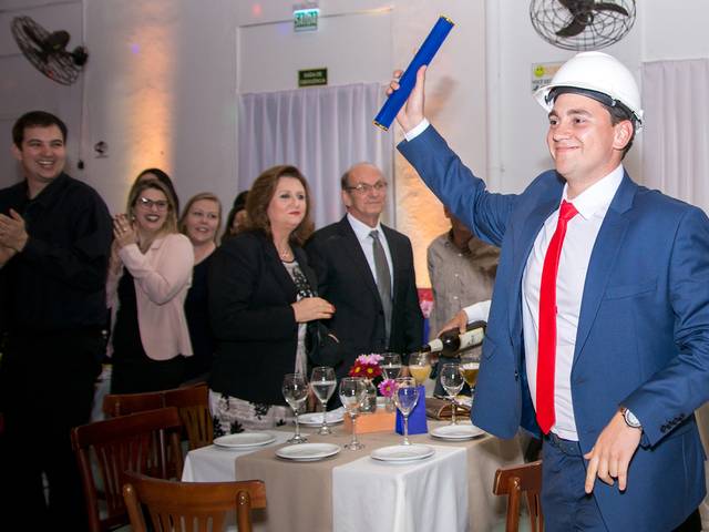 Formatura de Recepção Arthur Budó