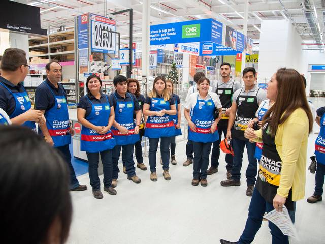 CORPORATIVO de Sodimac Homecenter inauguración
