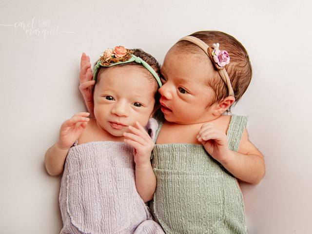 Newborn de Maria Clara & Maria Cecília 16 dias